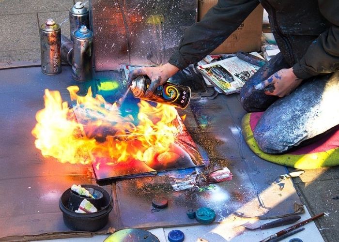 Is Acrylic Paint Flammable