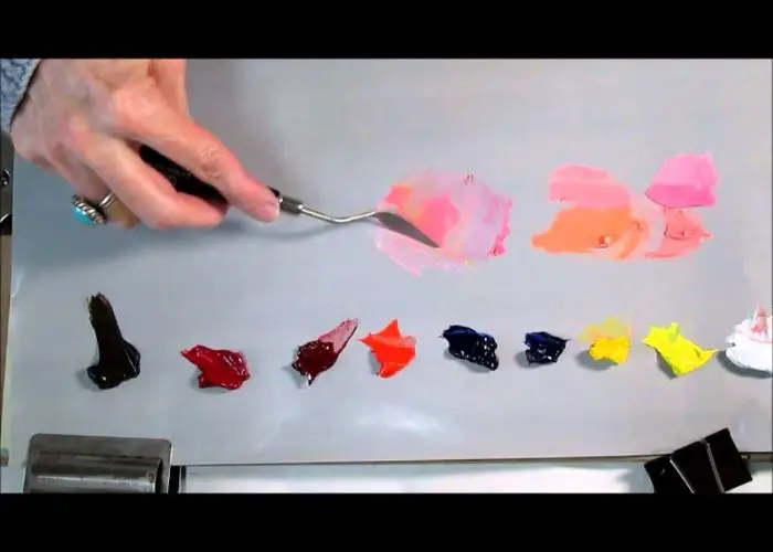 Paintsacrylic All About Acrylic Paints - How To Make Hot Pink With Paint