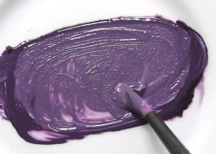 How to Make Purple with Acrylic Paint