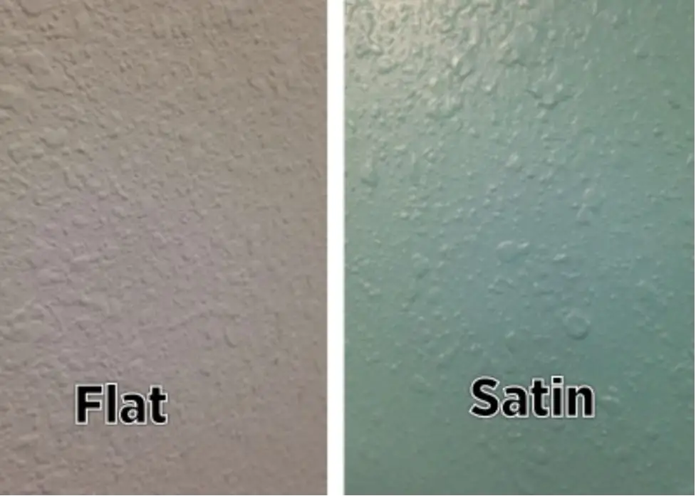 Comparing Flat Vs Satin Paint