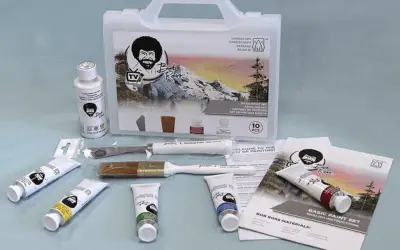 Image of Bob Ross Painting Supplies List 