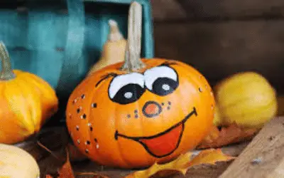 Painting on Pumpkin