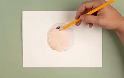How to Make the Color Peach with Colored Pencils