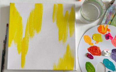 how to make acrylic paint transparent