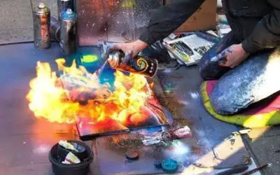 Does Acrylic Paint Produce Toxic Fumes When Heated?