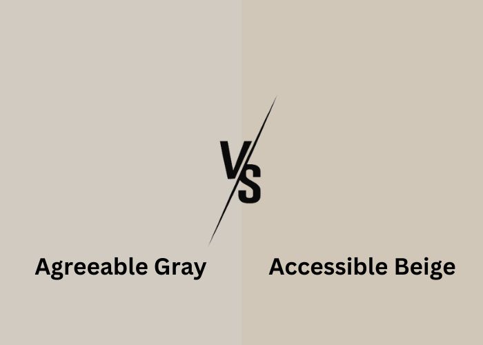 Agreeable Gray Vs Accessible Beige
